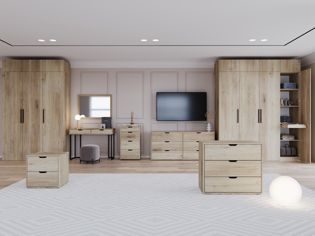 Комод Даллас, комод для одежды, 80-689ДК