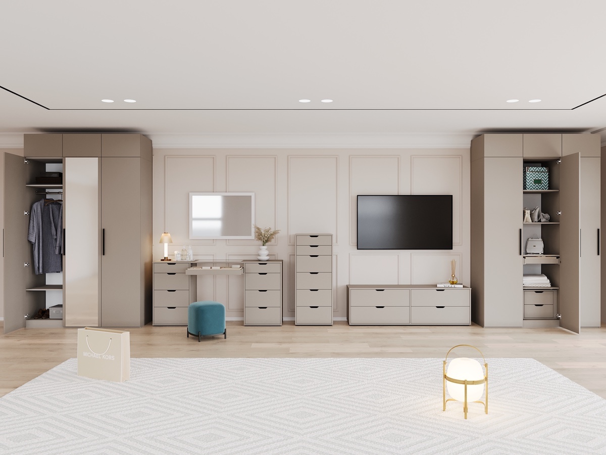 Комод Даллас, комод для одежды, 80-689ДК