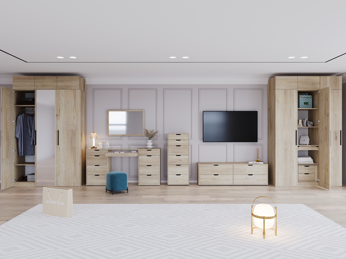 Комод Даллас, комод для одежды, 80-689ДК